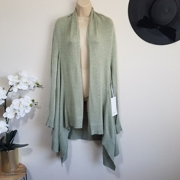 LULULEMON CASHLU KNIT WRAP CASHMERE BLEND CARDIGAN